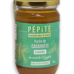 PUREE DE CACAHUETES D'EGYPTE CRUNCHY 300G