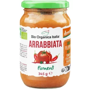 BIO ORGANICA SAUCE TOMATE ARRABIATA DEMETER 345G