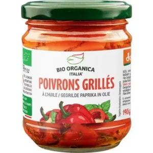 BIO ORGANICA POIVRONS ROUGES GRILLES A LHUILE DEMETER 190G