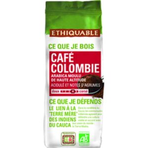 CAFE  MOULU  COLOMBIE  BIO  250G