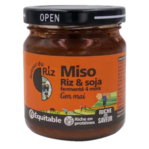 MISO DE RIZ COMPLET BIO PASTEURISE GEN MAI 200G AUTOUR DU RIZ