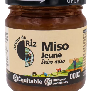 MISO BLANC PASTEURISE SHIRO MISO BIO 200G AUTOUR DU RIZ
