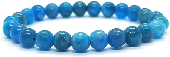 Bracelet Apatite bleu A 6m