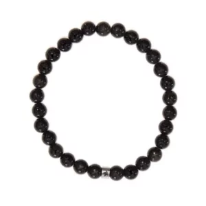 Bracelet Obsidienne noire 6m