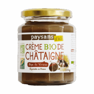 CREME  DE CHATAIGNE  BIO  32OG