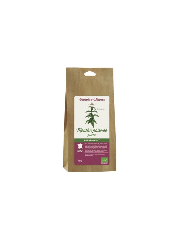 MENTHE POIVREE FEUILLES 40G