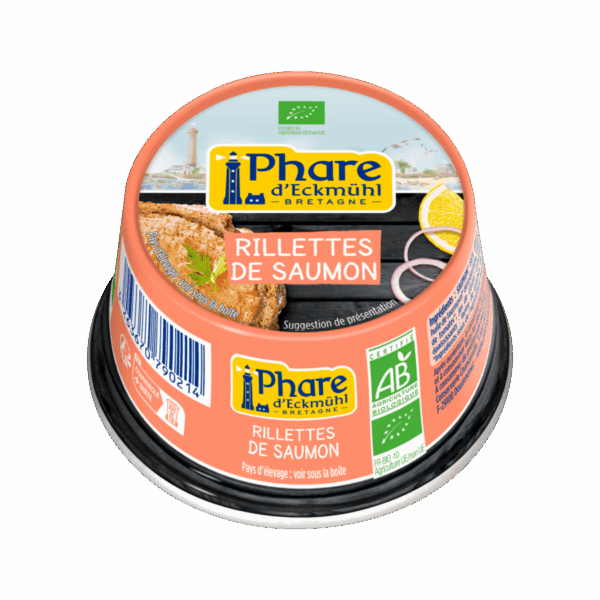 RILLETTES DE SAUMON BIO 125G:12