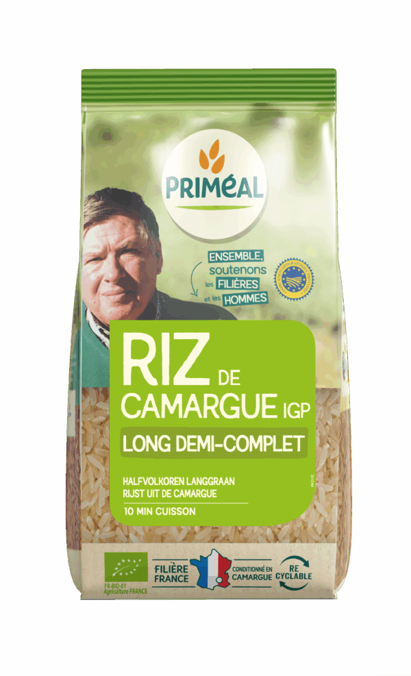 RIZ DE CAMARGUE IGP LONG DEMI COMPLET 500G
