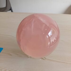 Pierre sphere quartz rose