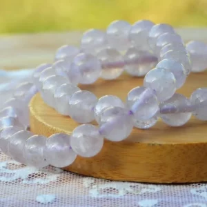 Bracelet amethyste homme