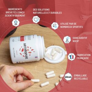 Arthropure: msm chondroïtine glucosamine boswelia 120 gélules – Image 3