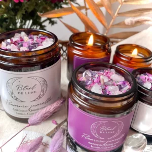 BOUGIE FLAMME JUMELLES 180 ML