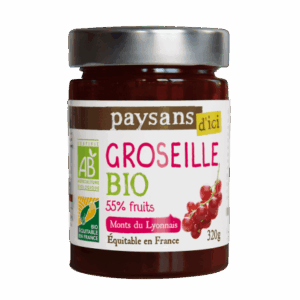 CONFITURE GROSEILLE BIO 320G