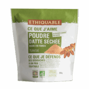 POUDRE  DE DATTES BIO 250G