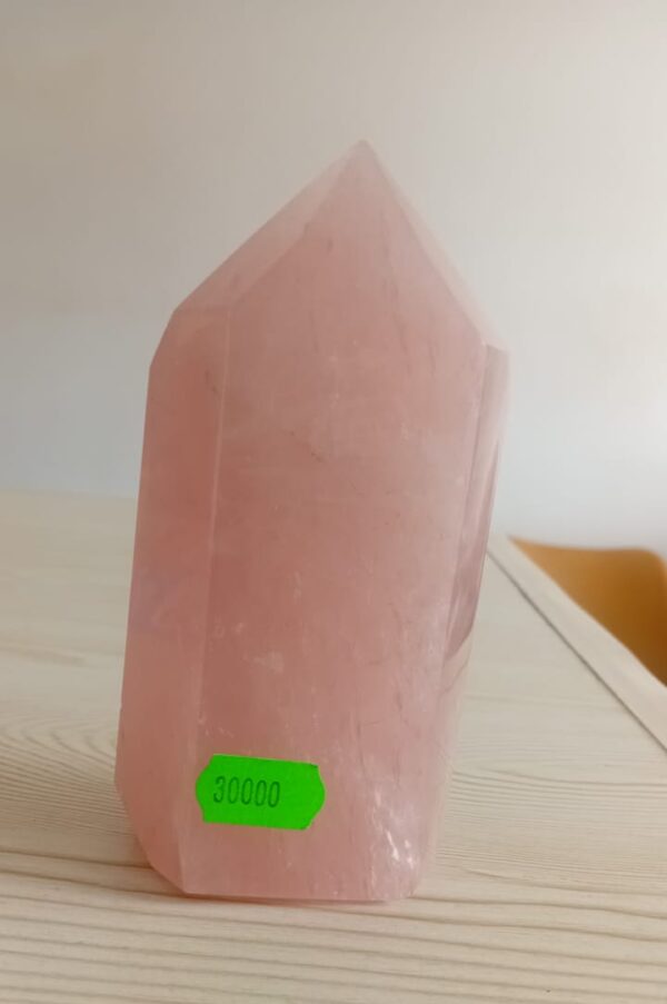 pointe de quartz rose