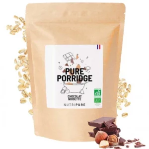 Pure porridge bio 350 g saveur: chocolat noisette