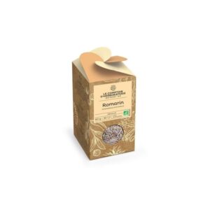 Romarin feuilles sauvage bio feuille france 60g Comptoir d'herbo