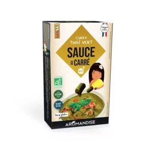 SAUCE AU CARRE CURRY VERT THAI 90GR *